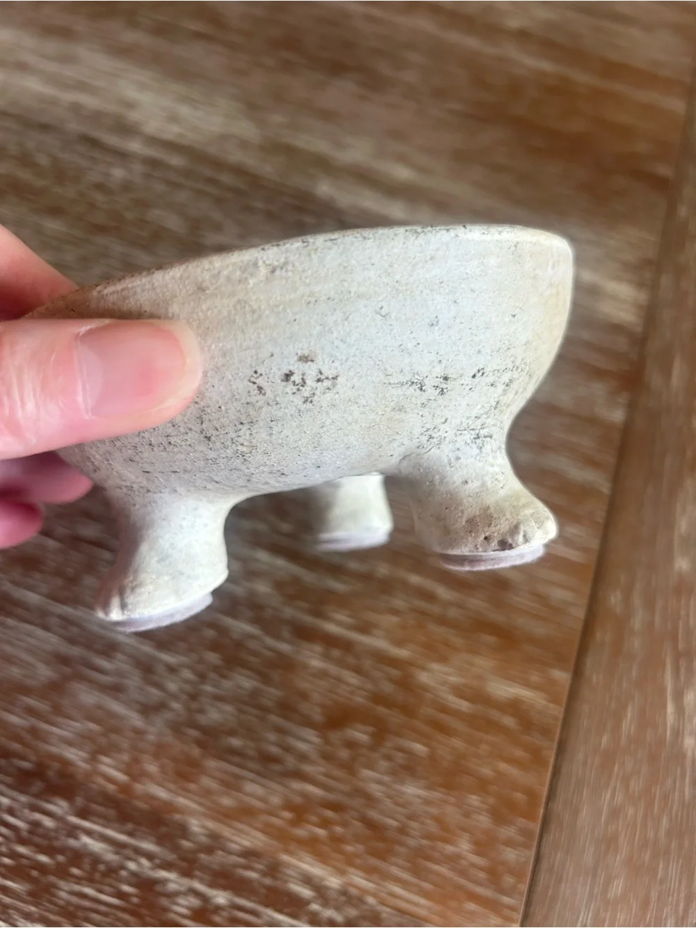 Pottery Barn Artisan Footed Dish-Like New!